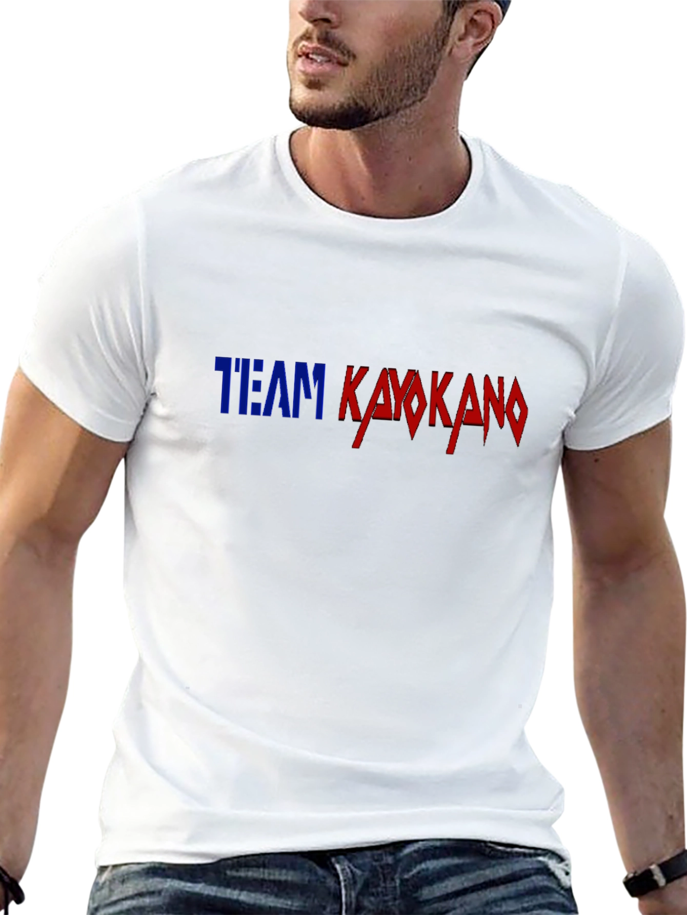 Team Kayokano Black Graphic Tee