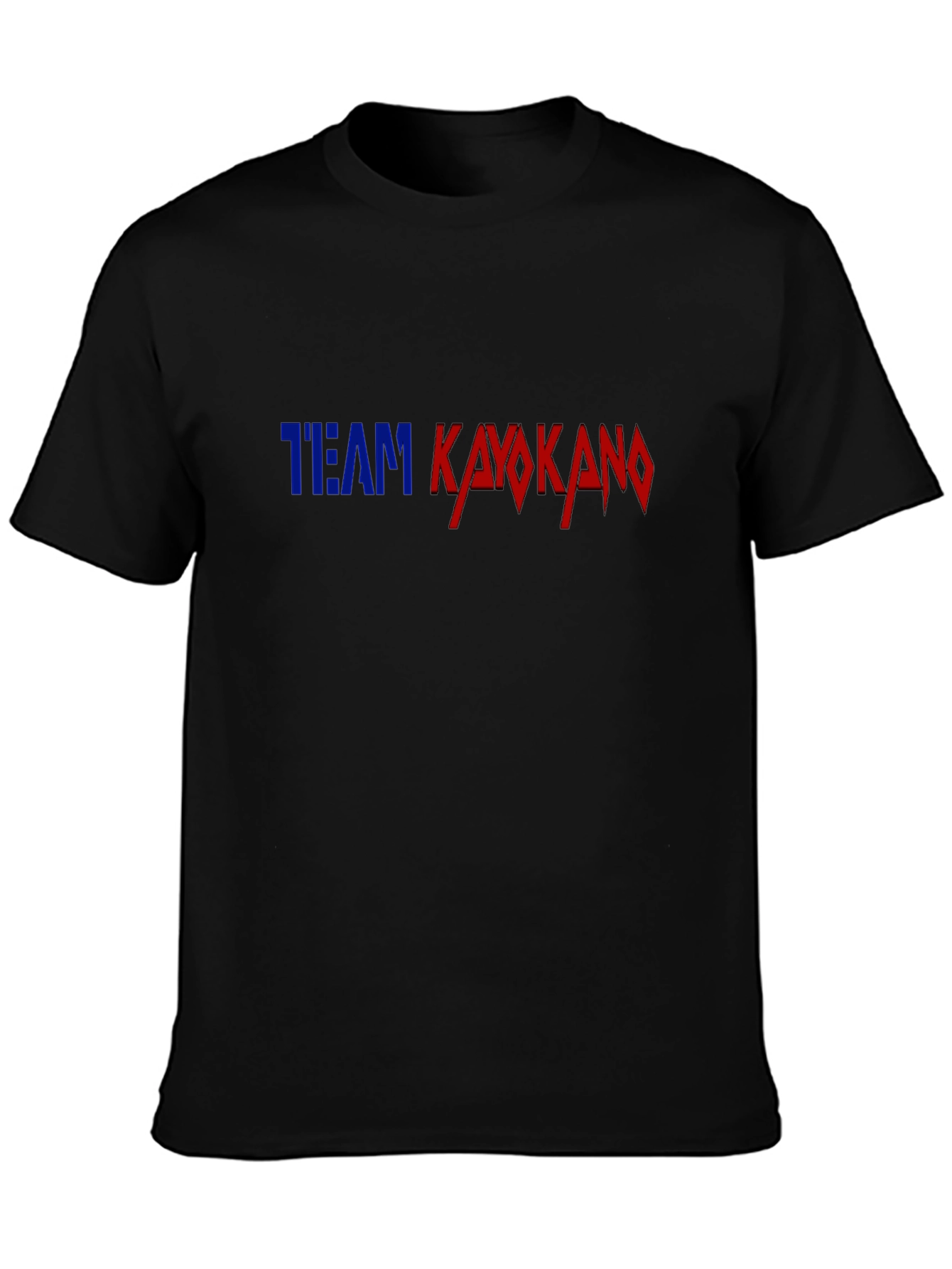 Team Kayokano Black Graphic Tee