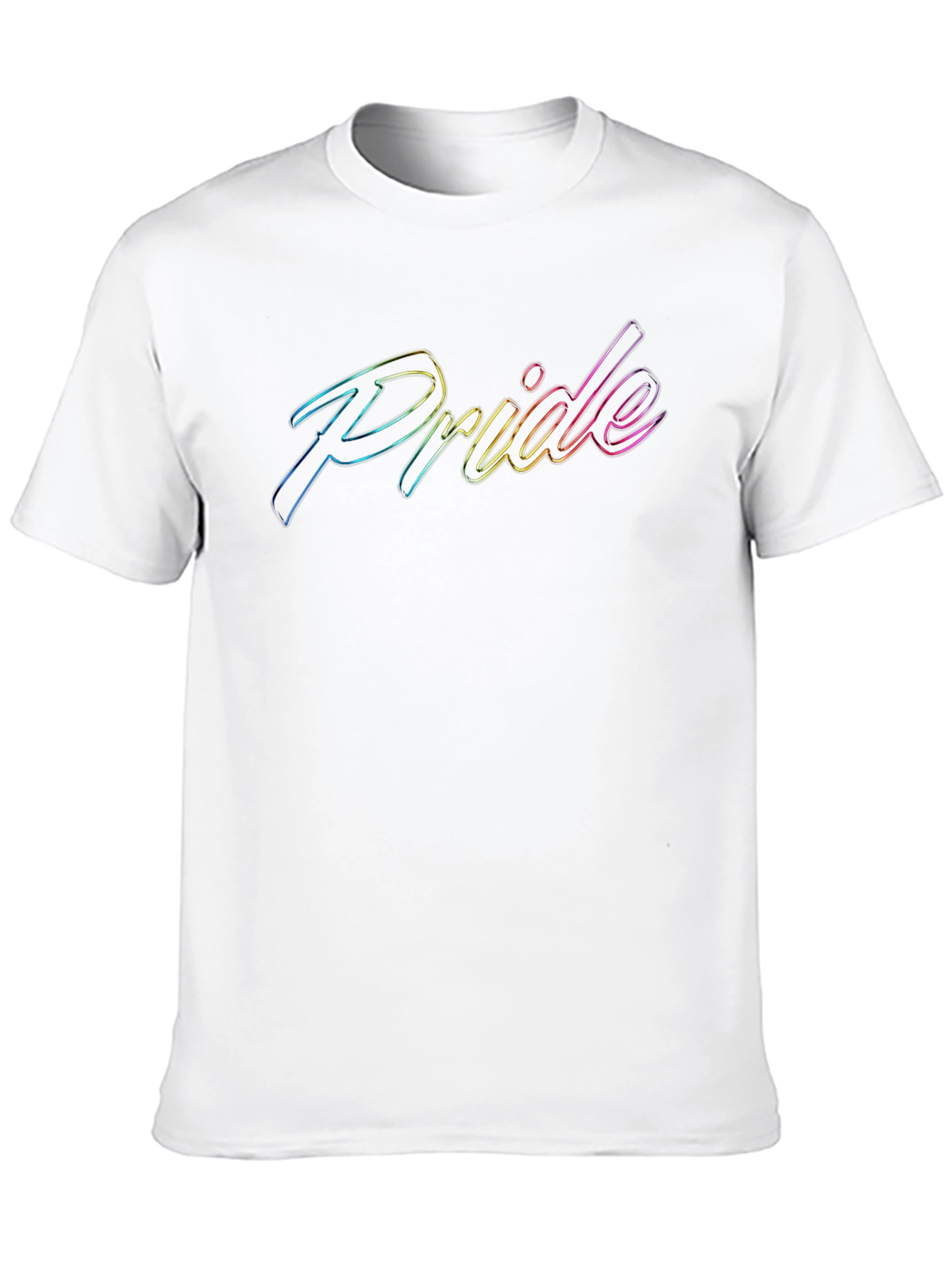 Pride Rainbow Graphic Tee - Stylish LGBTQ+ Apparel