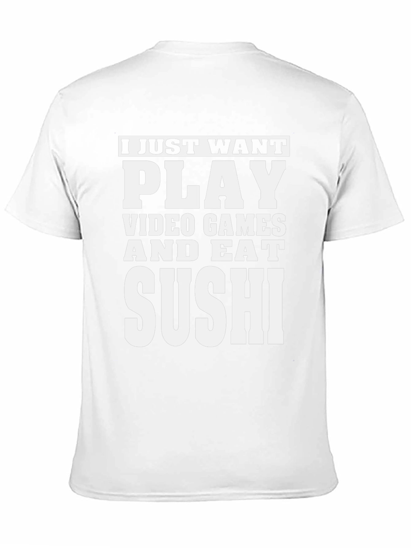 Video Games & Sushi T-Shirt