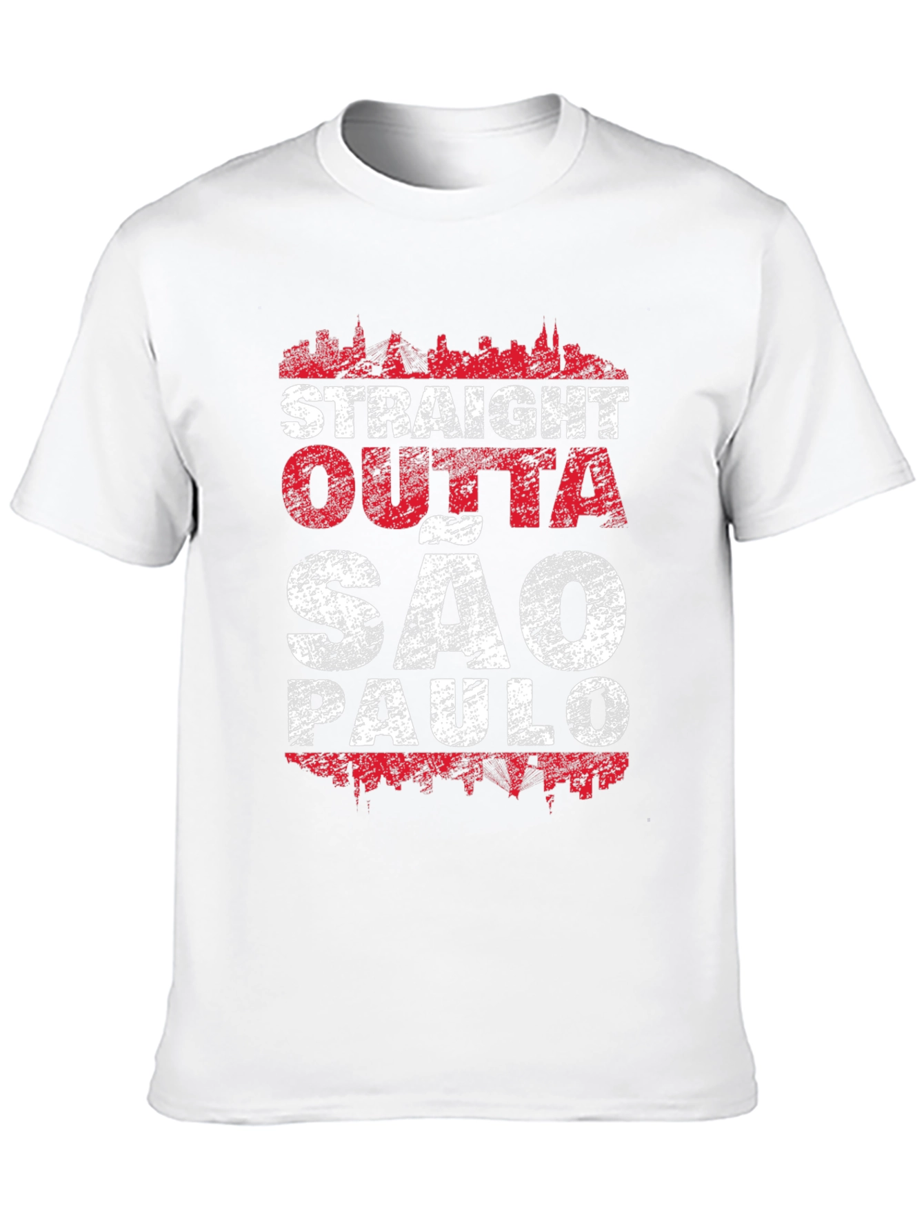 Straight Outta São Paulo Black T-Shirt