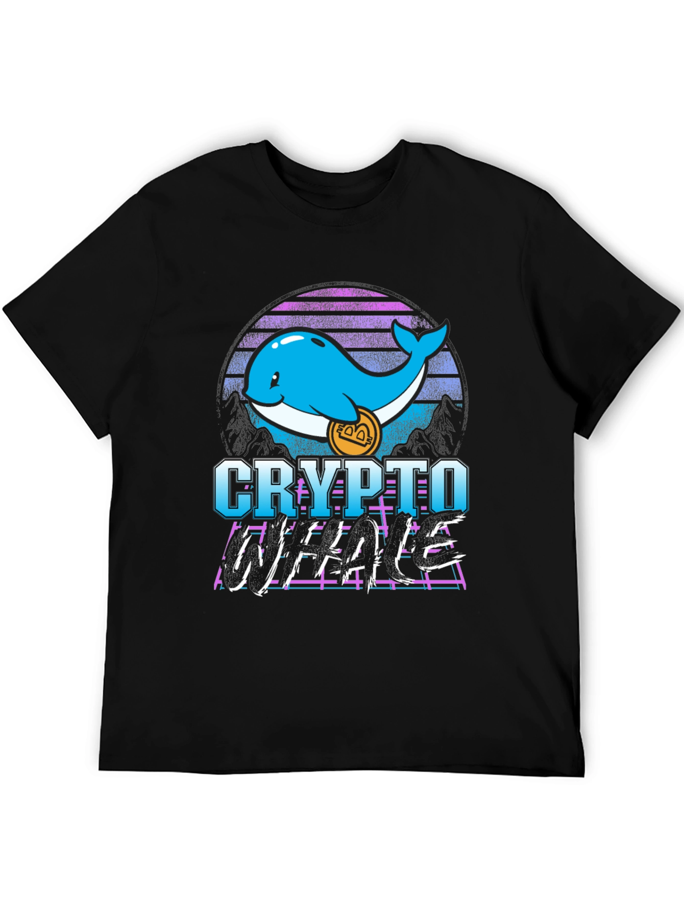 Crypto Whale T-Shirt - Bitcoin HODL