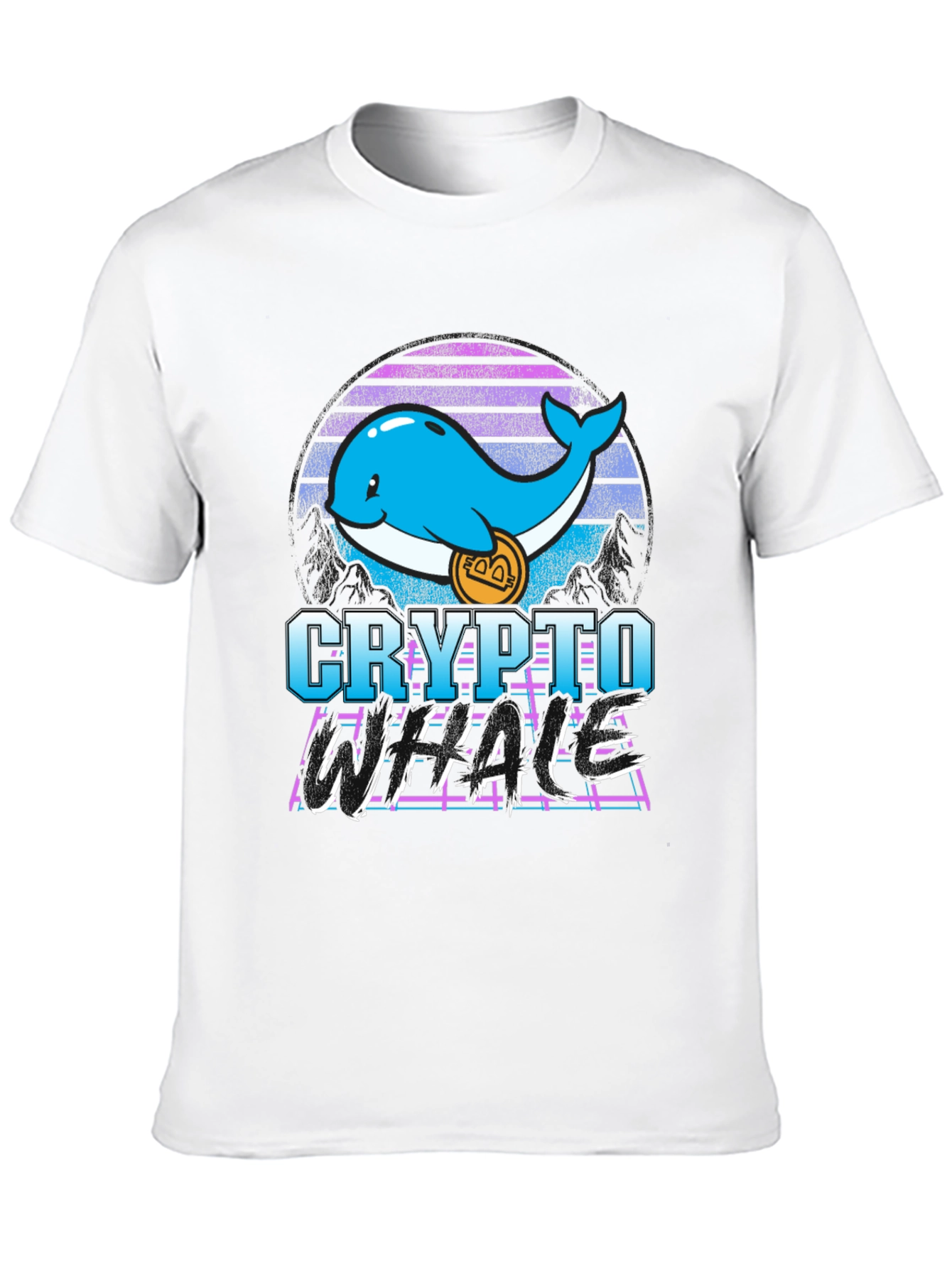 Crypto Whale T-Shirt - Bitcoin HODL