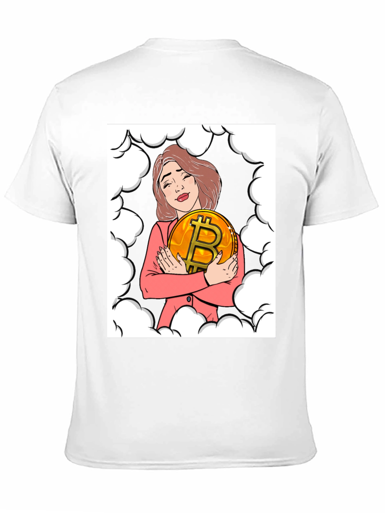 Bitcoin Girl T-Shirt - Crypto Fashion