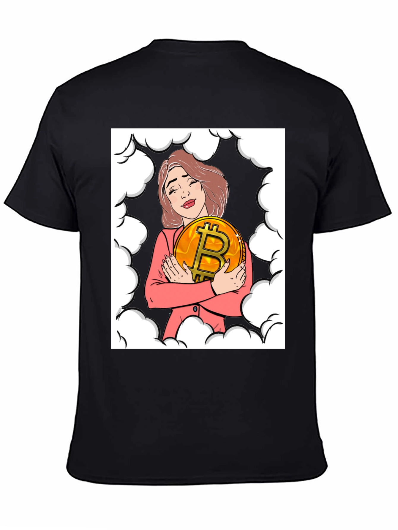 Bitcoin Girl T-Shirt - Crypto Fashion