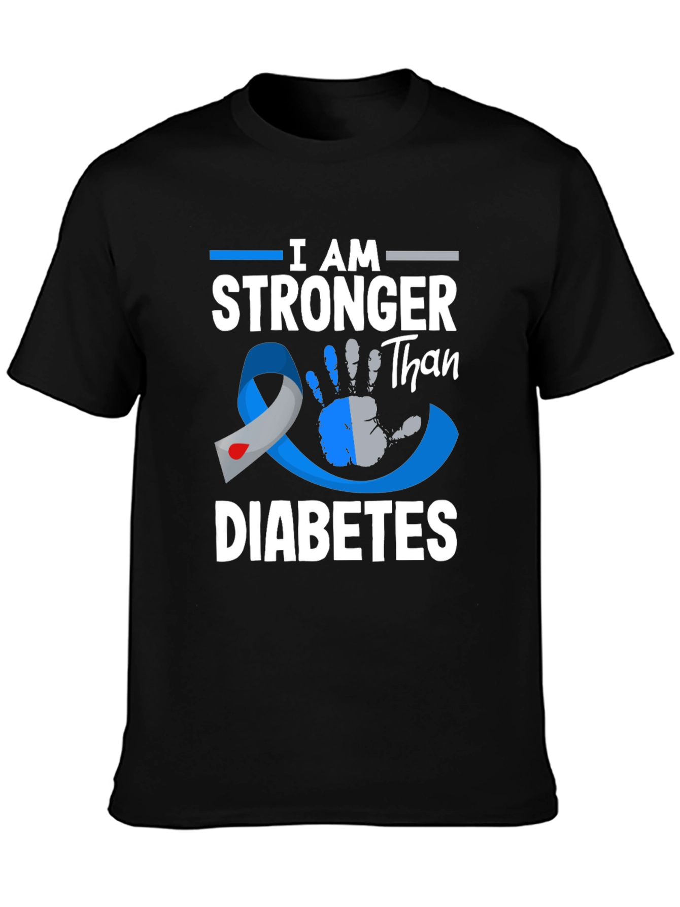 Stronger Than Diabetes Awareness T-Shirt