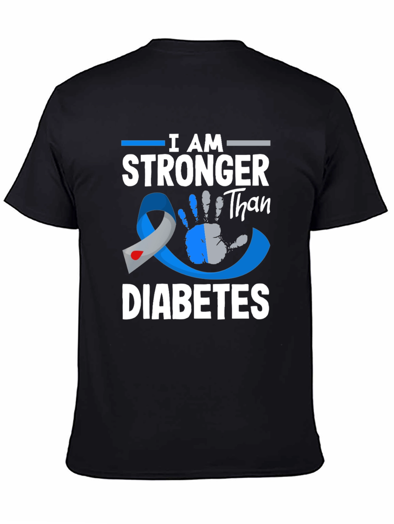 Stronger Than Diabetes Awareness T-Shirt