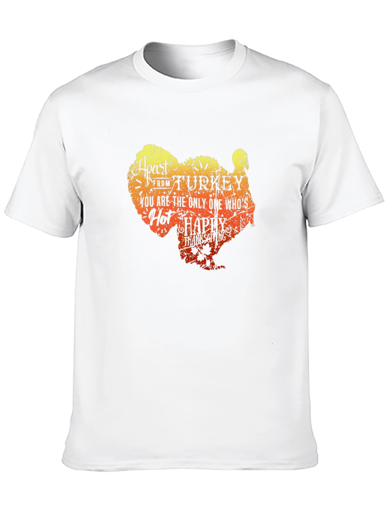 Funny Thanksgiving Turkey Graphic T-Shirt