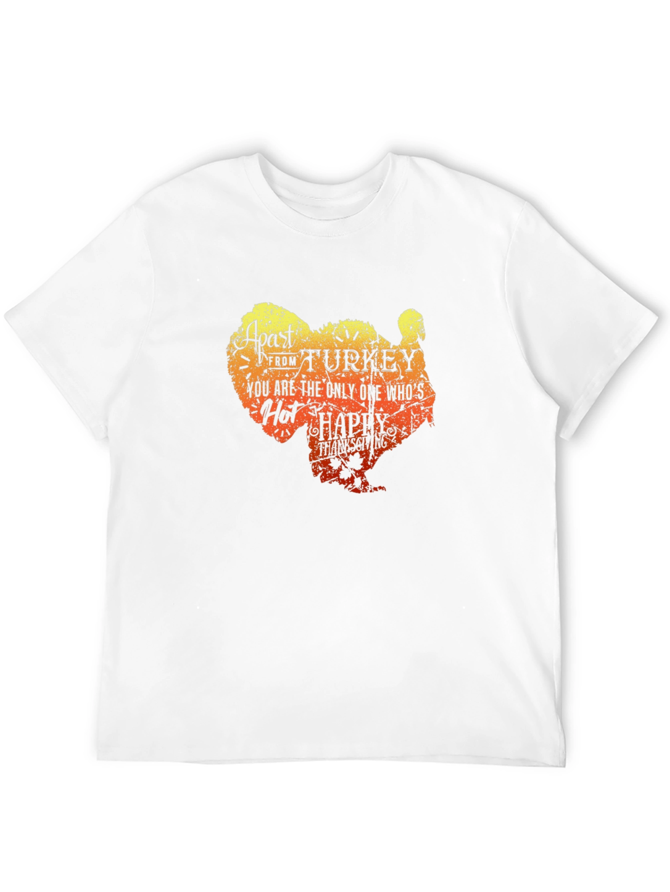 Funny Thanksgiving Turkey Graphic T-Shirt