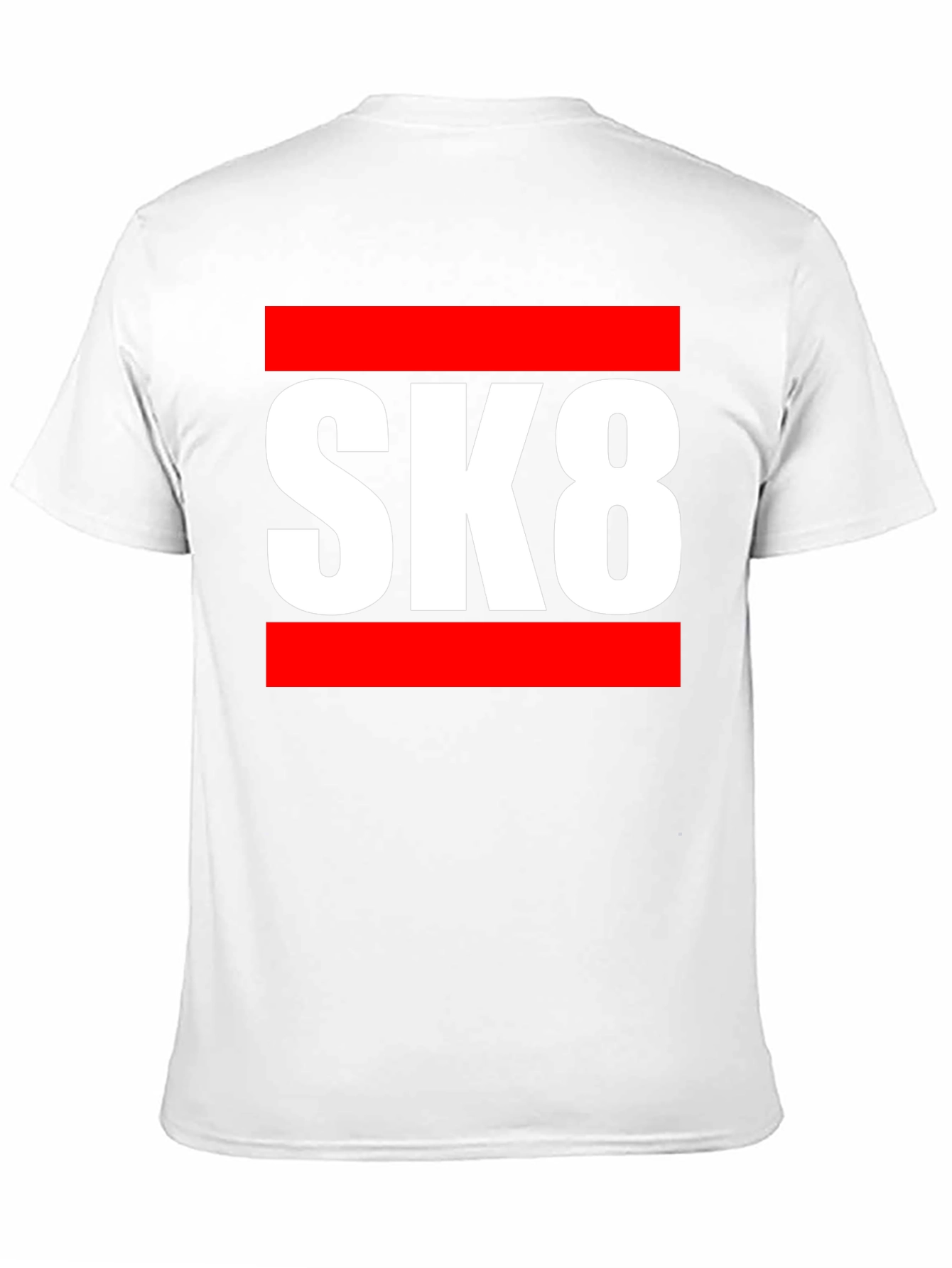 SK8 Graphic Tee - Skateboarding Style T-Shirt