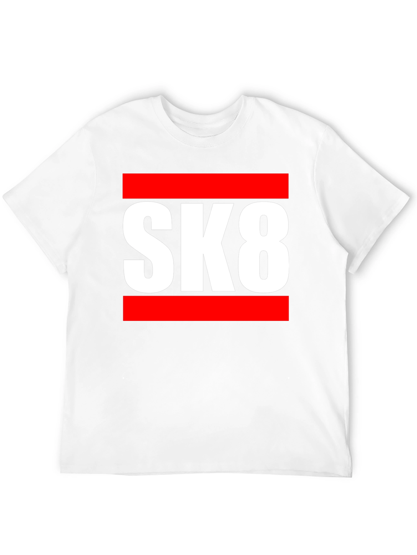 SK8 Graphic Tee - Skateboarding Style T-Shirt