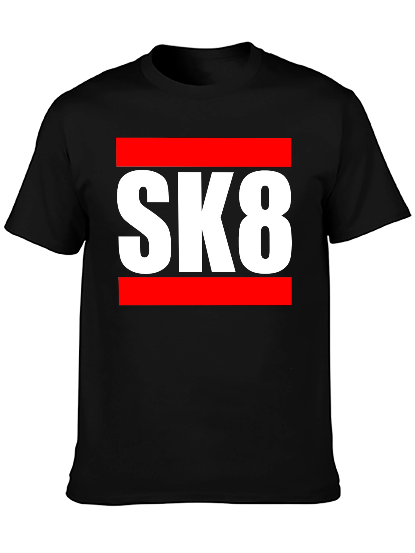 SK8 Graphic Tee - Skateboarding Style T-Shirt