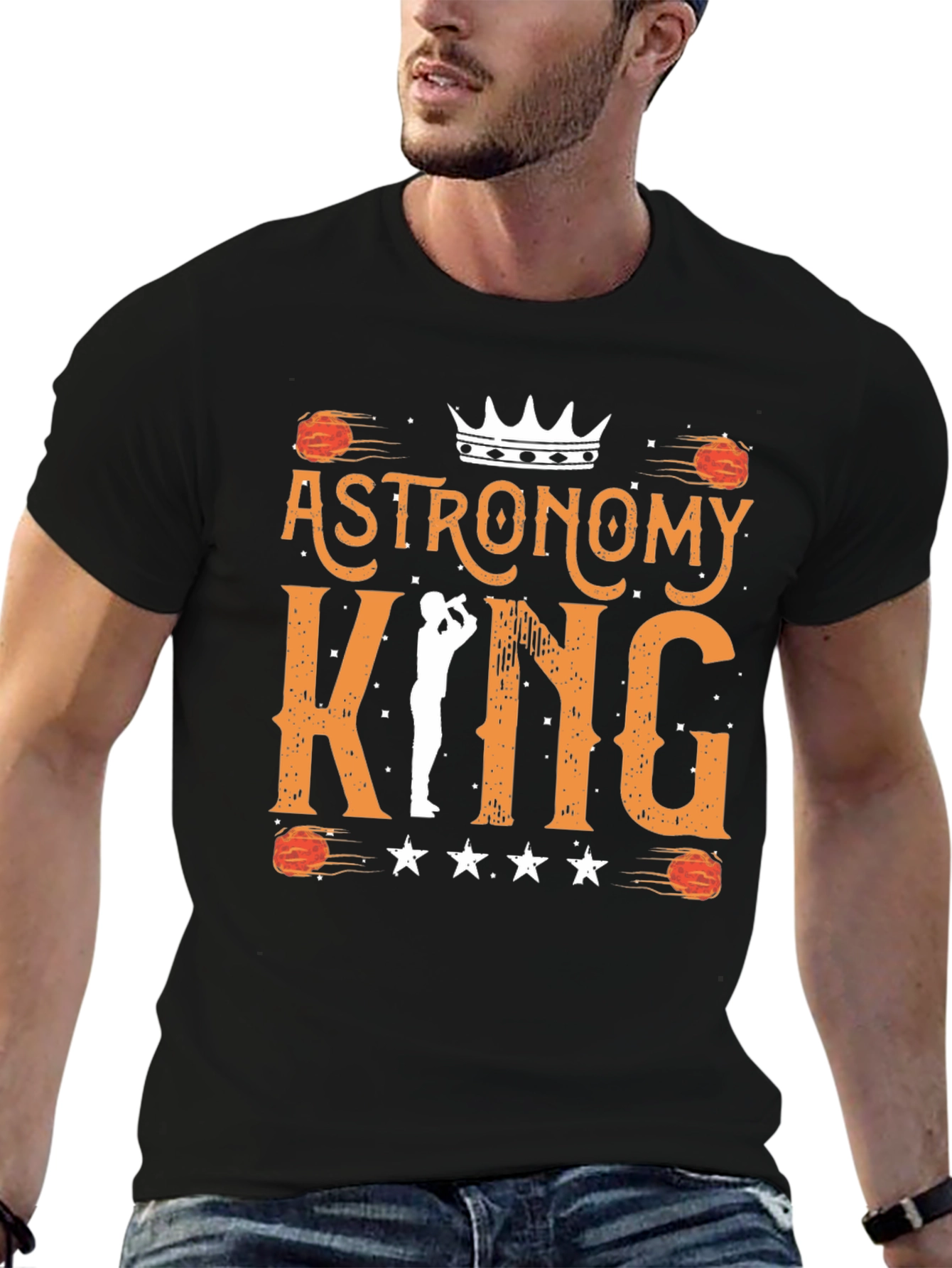 Astronomy King Graphic T-Shirt
