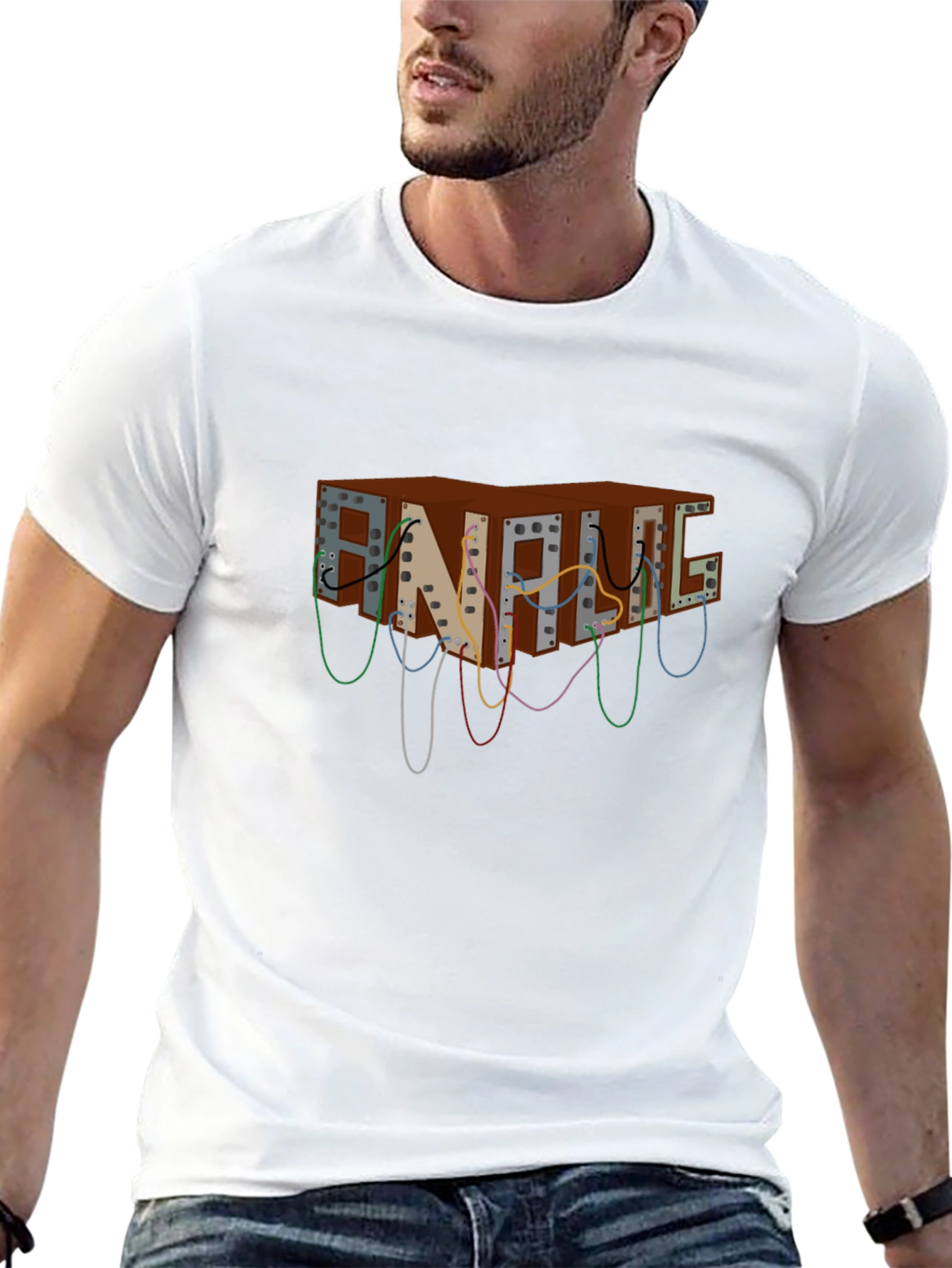 Analog Synth Graphic T-Shirt - Music Production