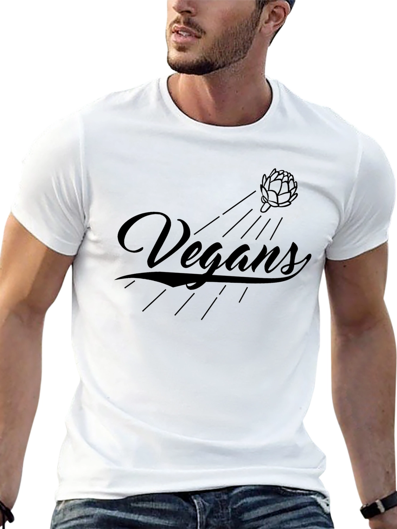 Vegan T-Shirt: Stylish & Comfortable Black Tee