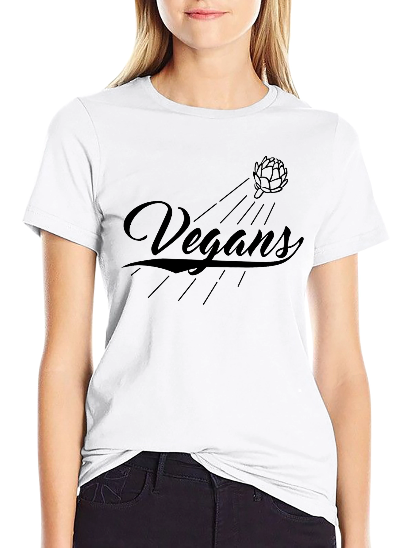 Vegan T-Shirt: Stylish & Comfortable Black Tee