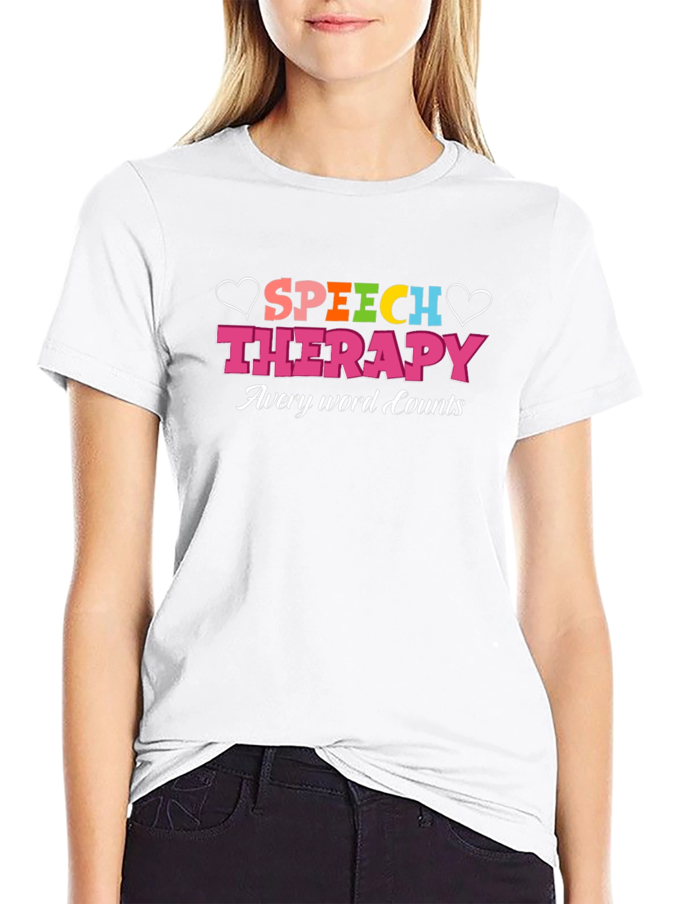 Speech Therapy T-Shirt - Every Word Counts