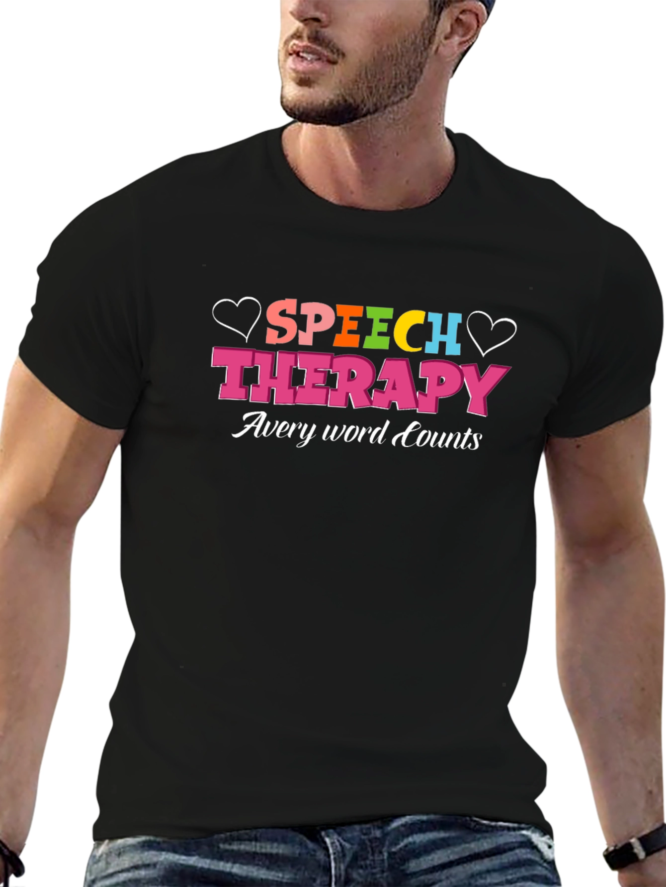 Speech Therapy T-Shirt - Every Word Counts