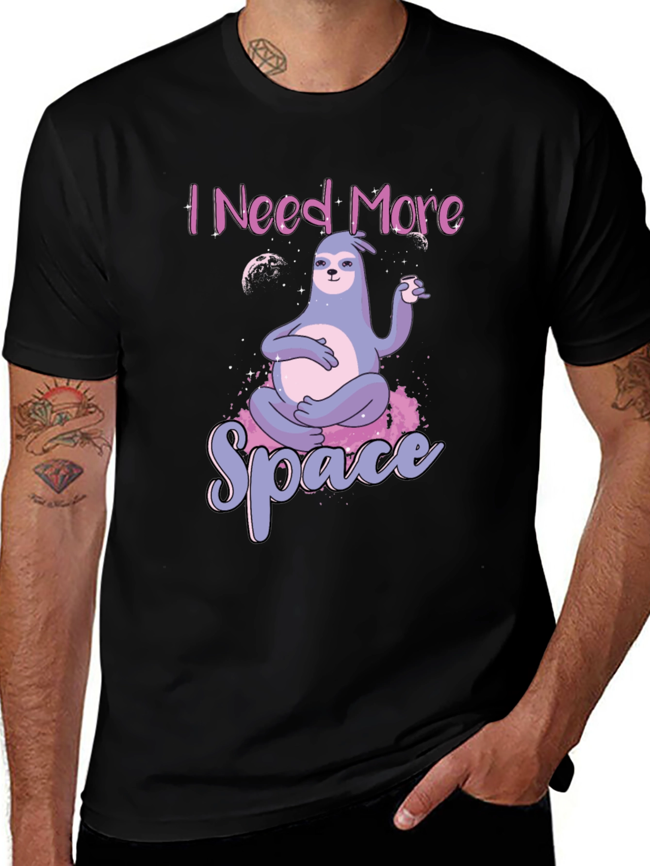 I Need More Space Sloth T-Shirt