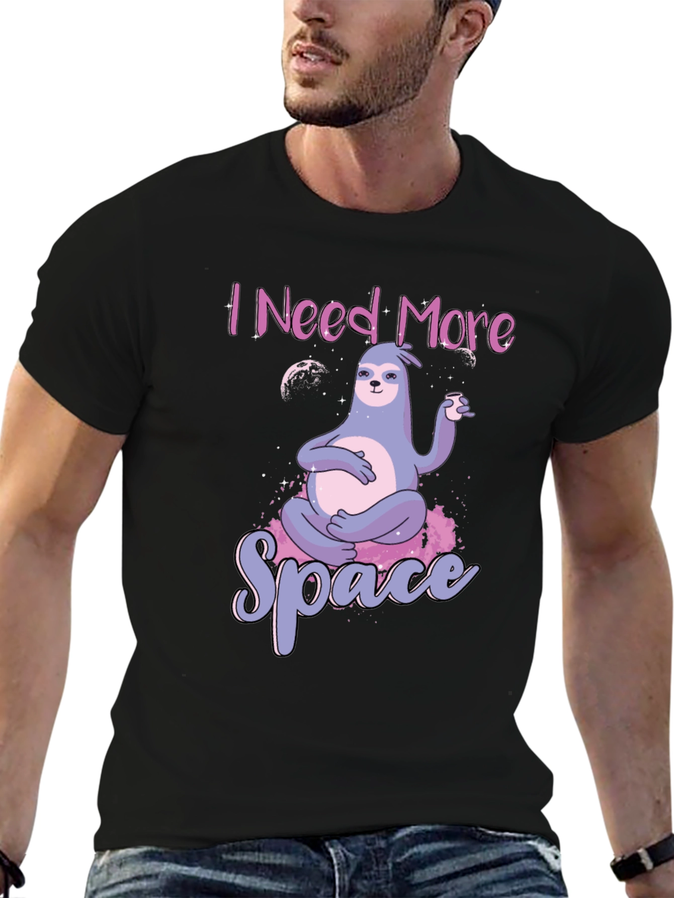 I Need More Space Sloth T-Shirt