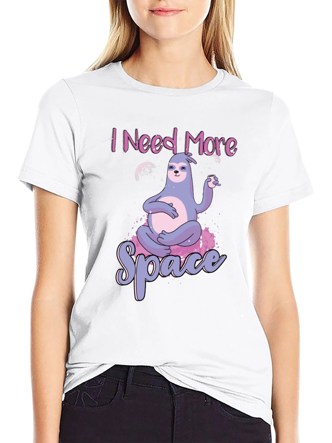I Need More Space Sloth T-Shirt
