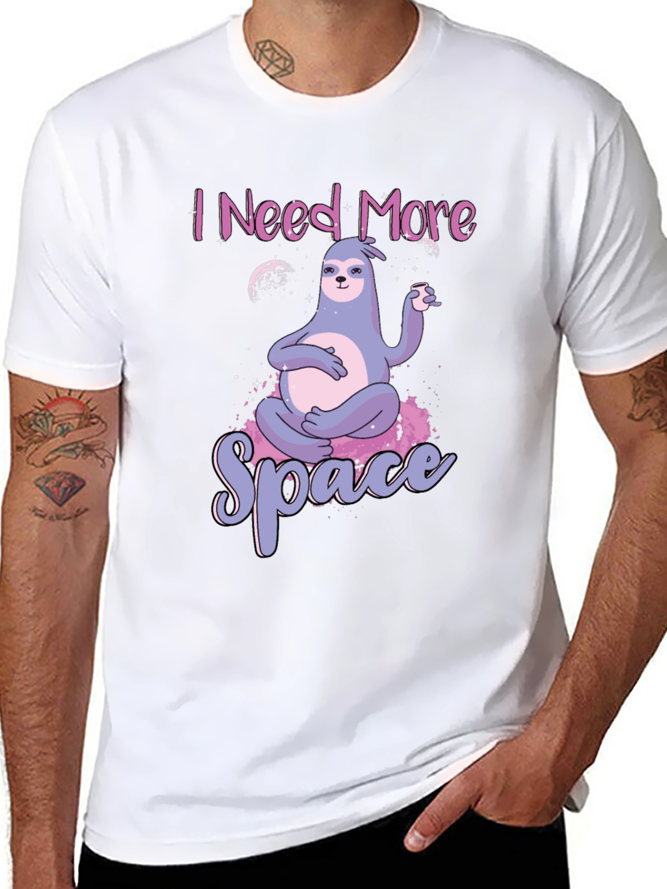 I Need More Space Sloth T-Shirt