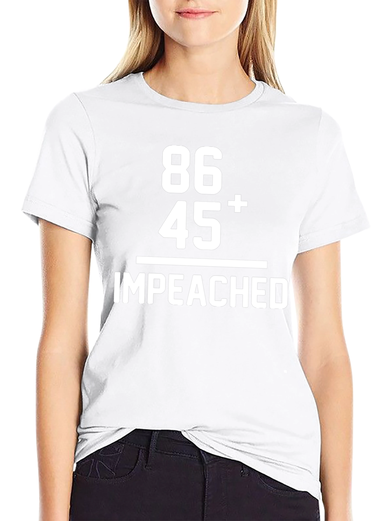 86 45 Impeached T-Shirt - Political Humor Tee