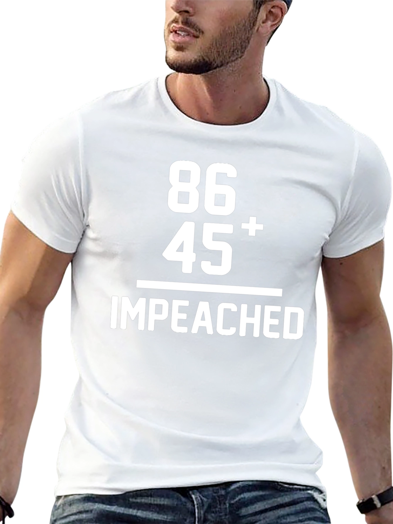86 45 Impeached T-Shirt - Political Humor Tee