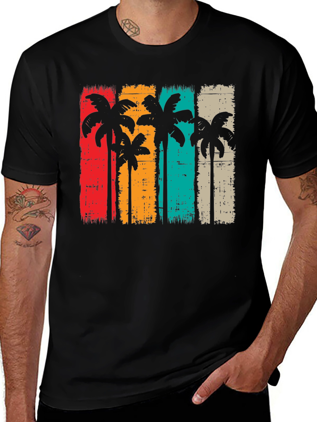 Retro Palm Tree T-Shirt