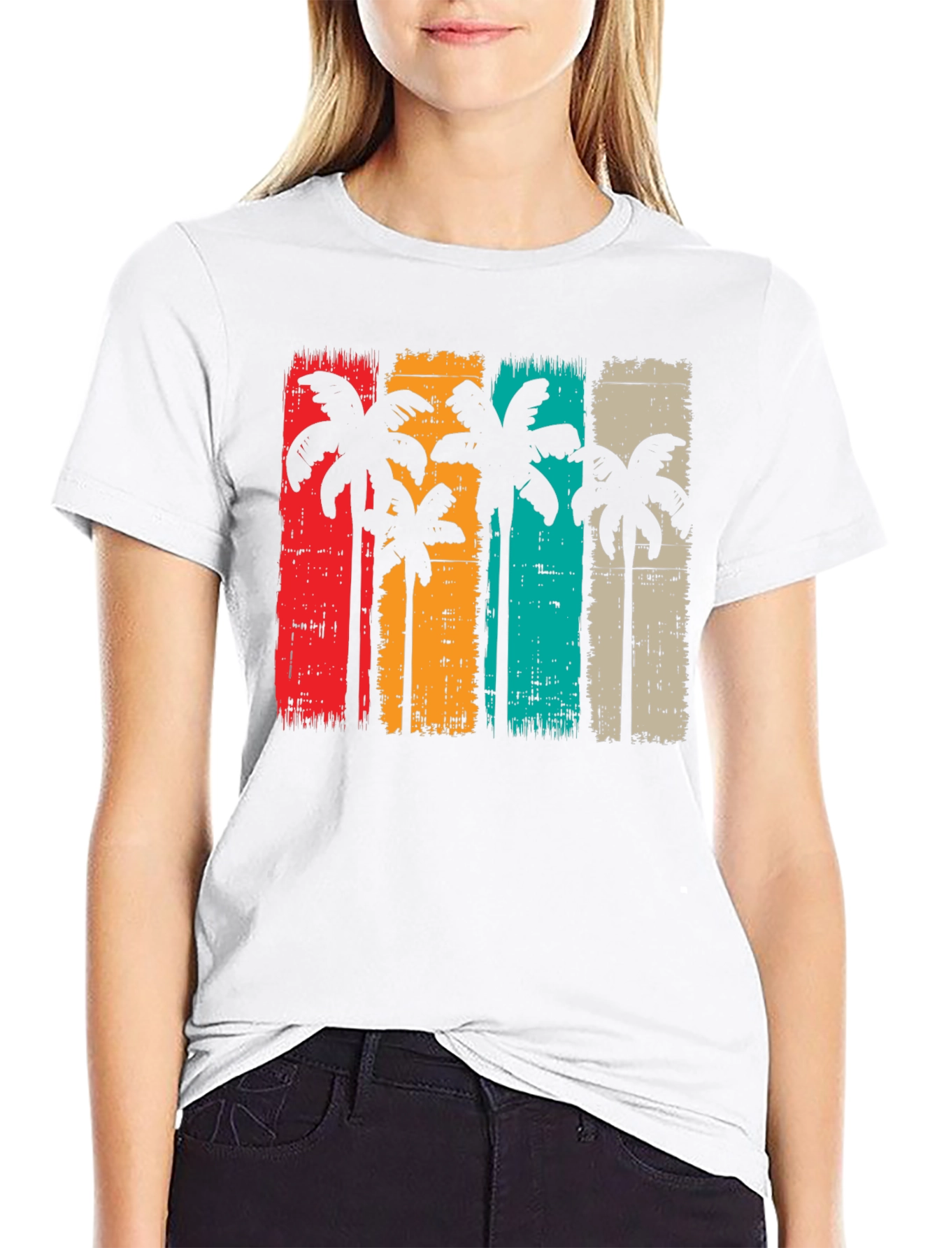Retro Palm Tree T-Shirt