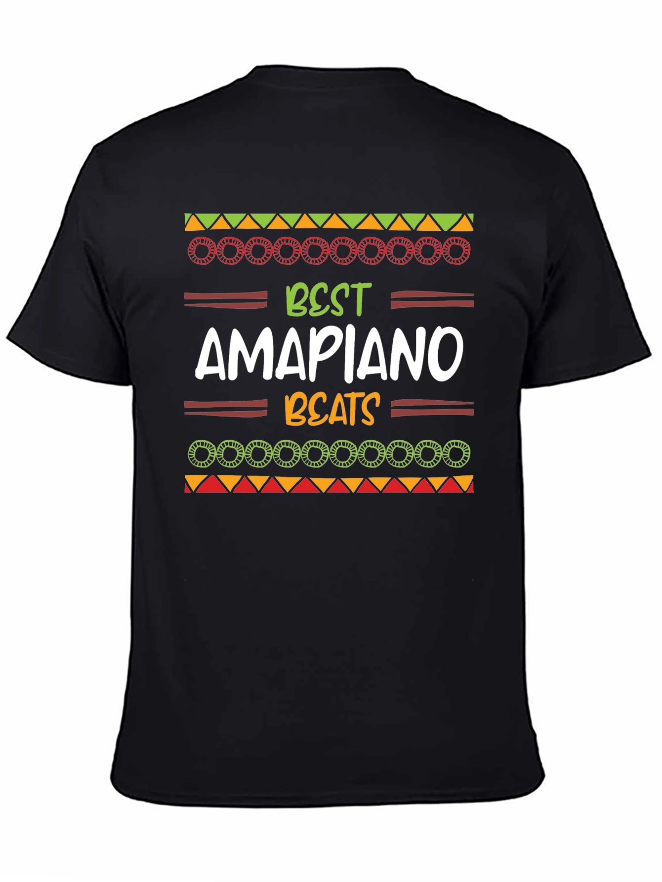 Best Amapiano Beats Black Graphic Tee