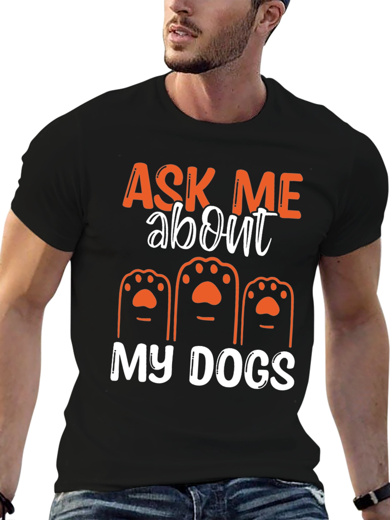 Ask Me About My Dogs T-Shirt