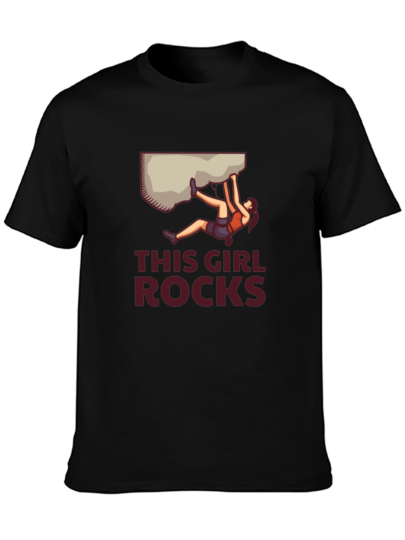 This Girl Rocks Climbing T-Shirt