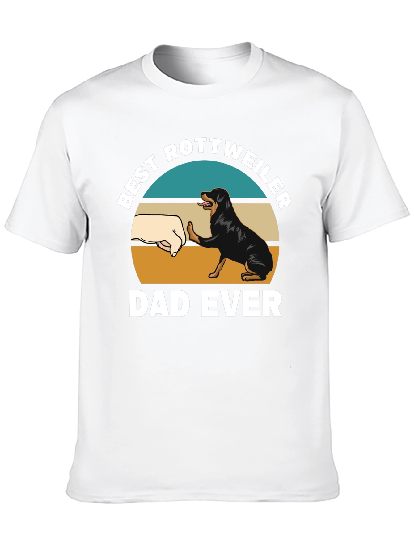 Best Rottweiler Dad Ever T-Shirt