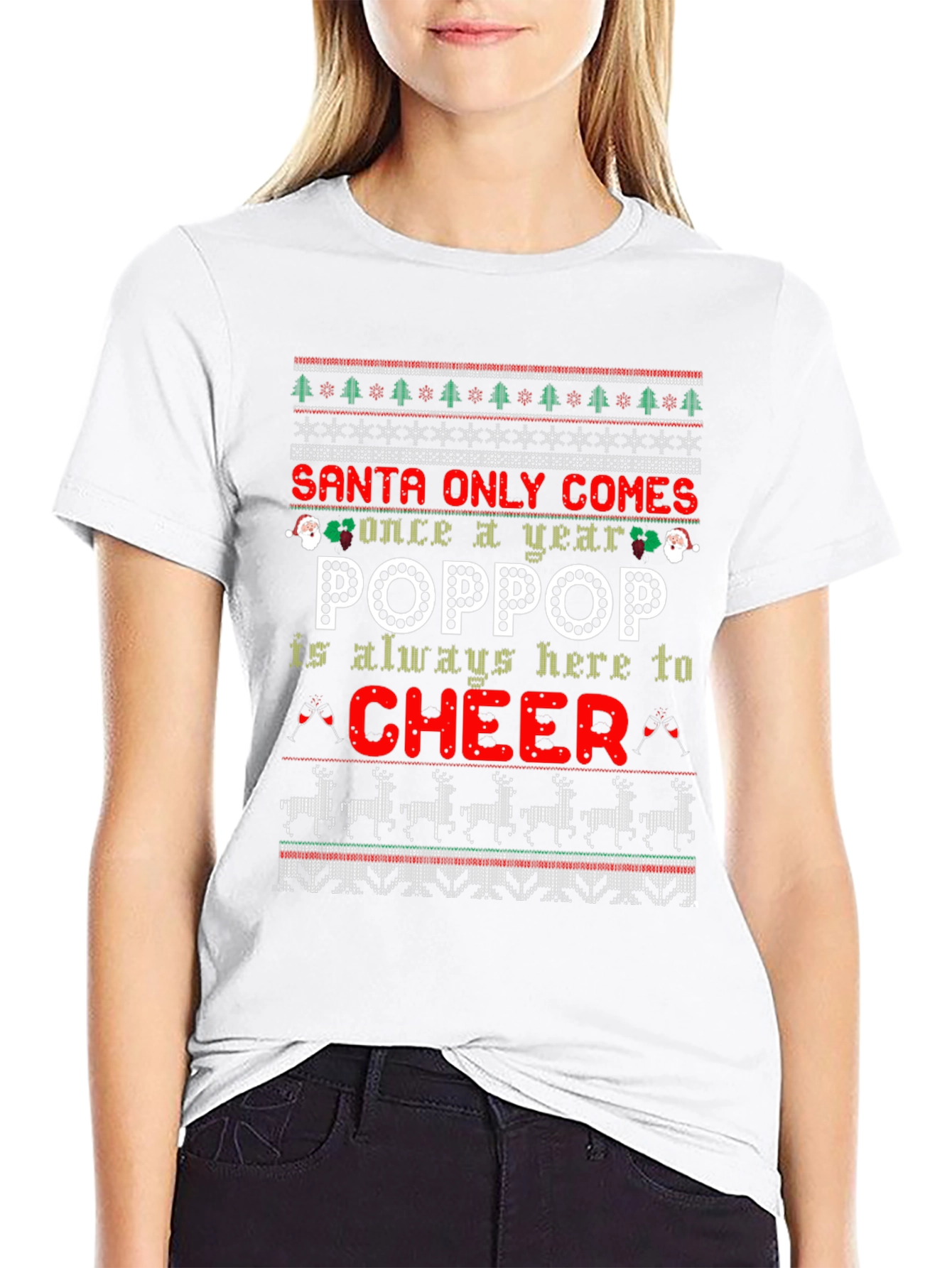 Santa Only Comes Once a Year Christmas T-Shirt