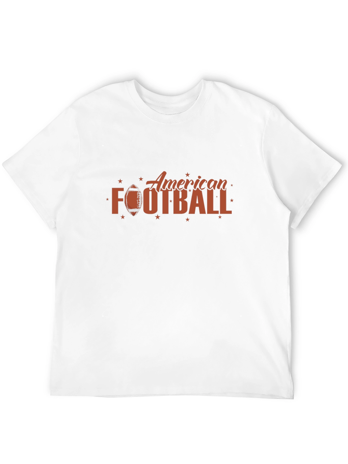 American Football Graphic Tee - Black