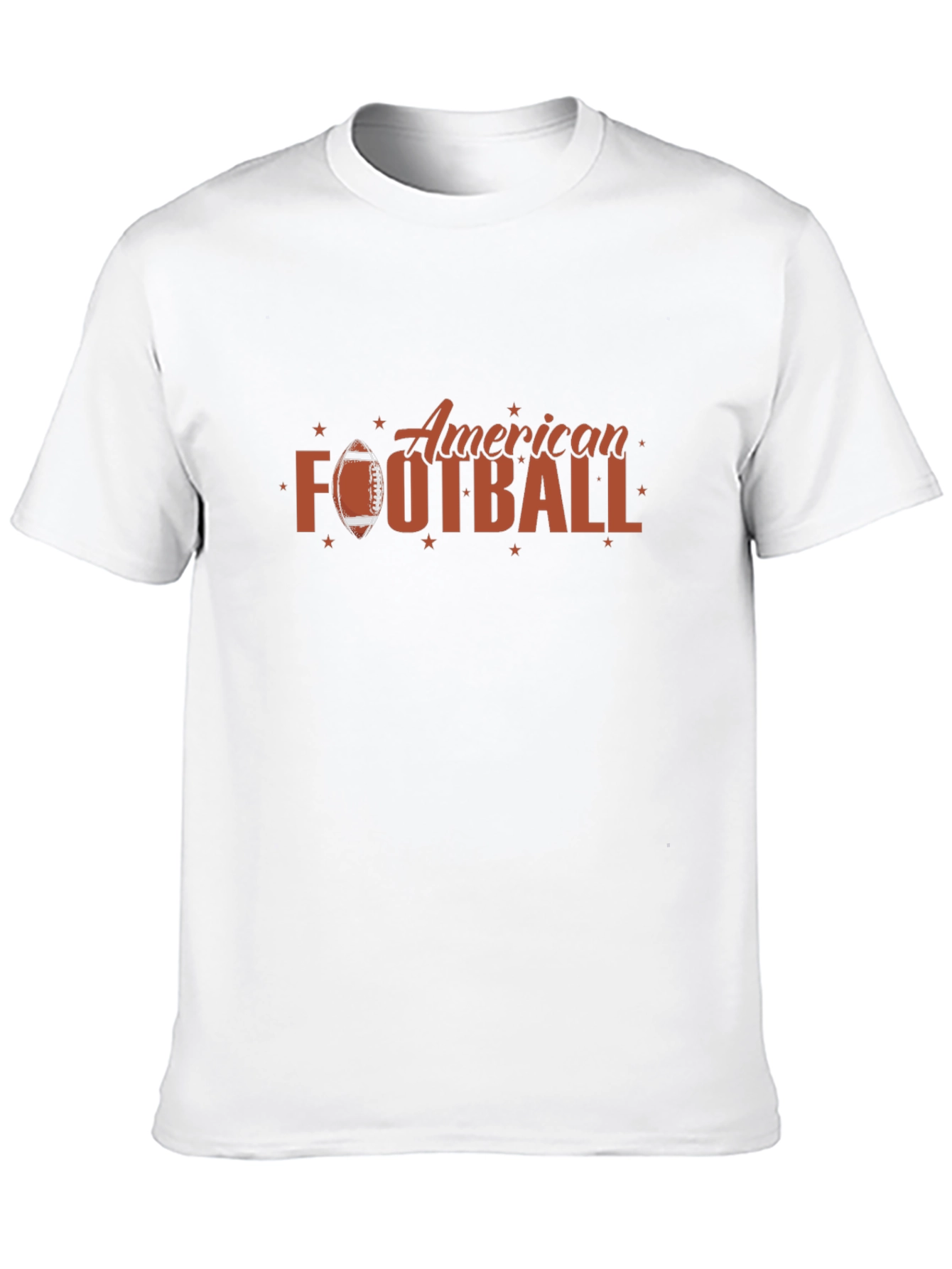 American Football Graphic Tee - Black