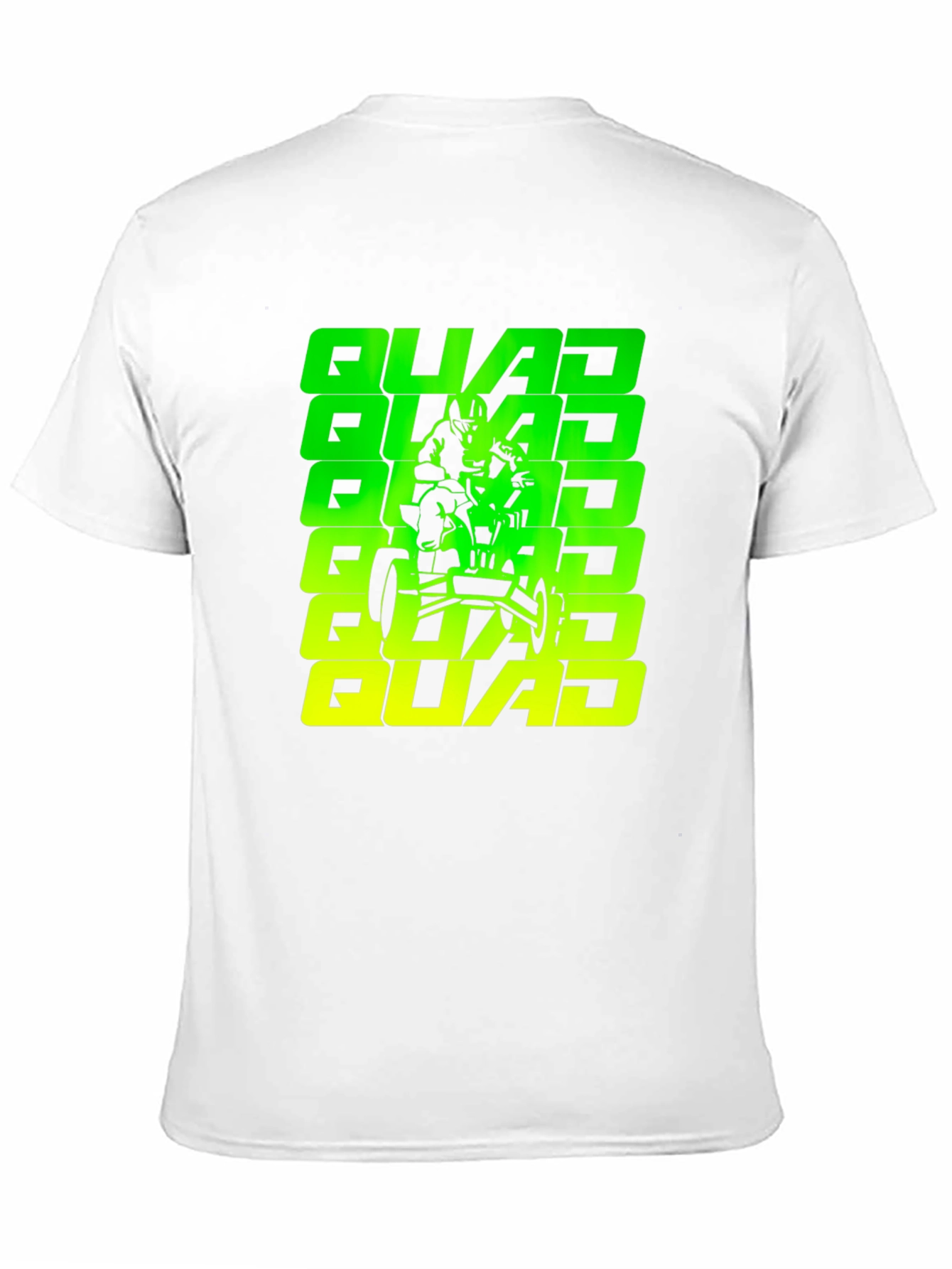 Quad Rider Graphic Tee - Cool ATV Design