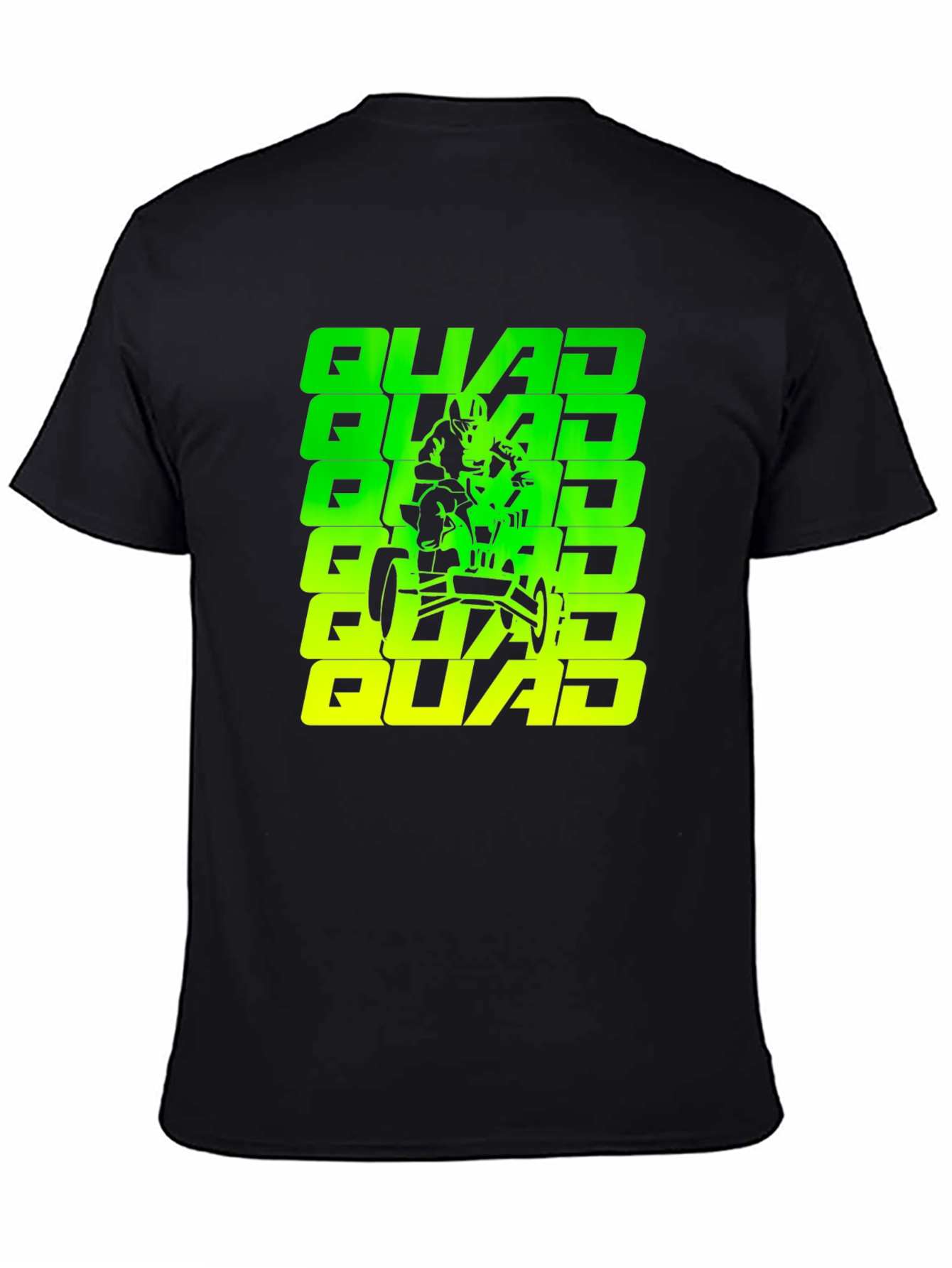 Quad Rider Graphic Tee - Cool ATV Design