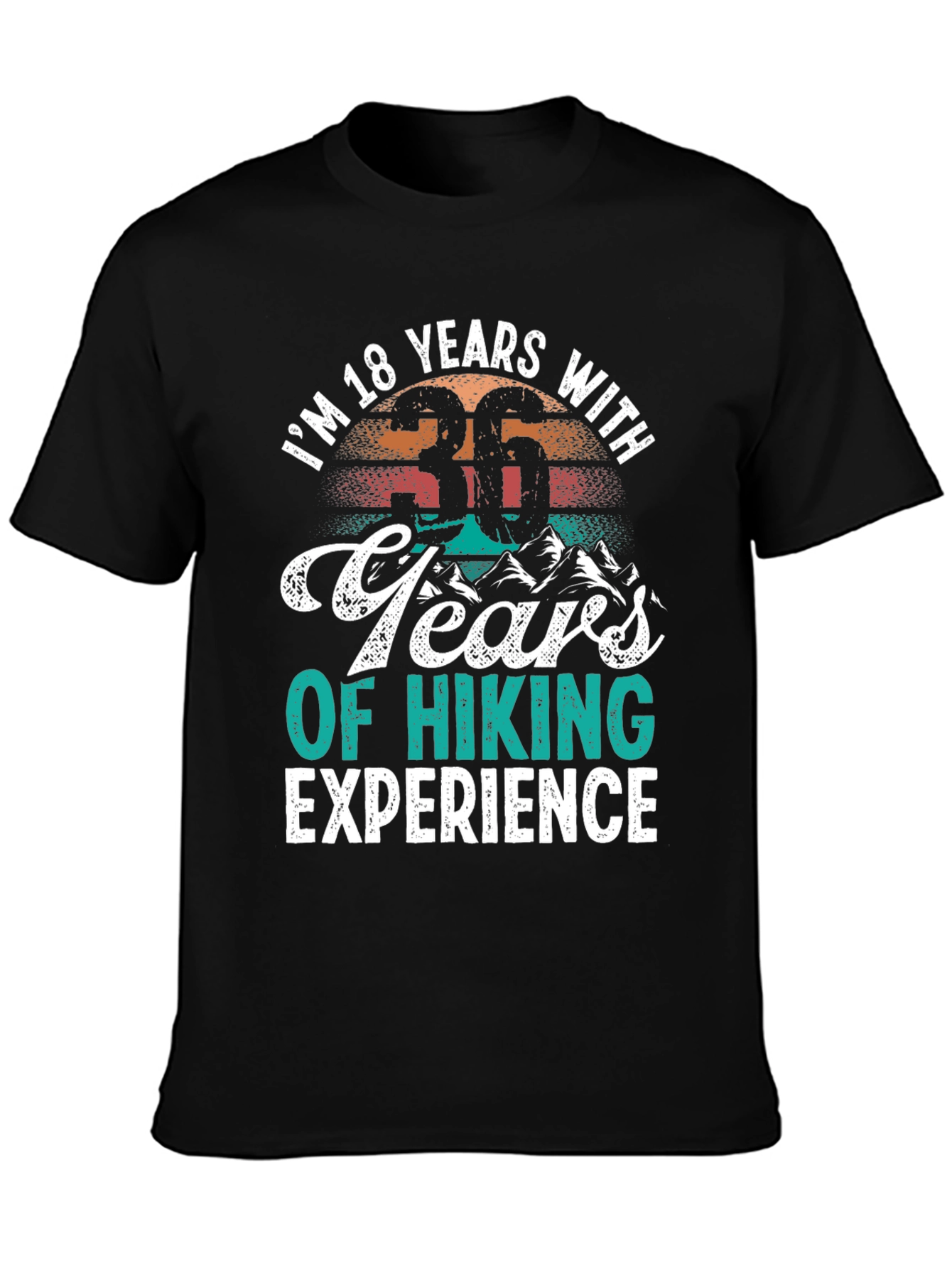 18 Years with 36 Years Hiking Tee