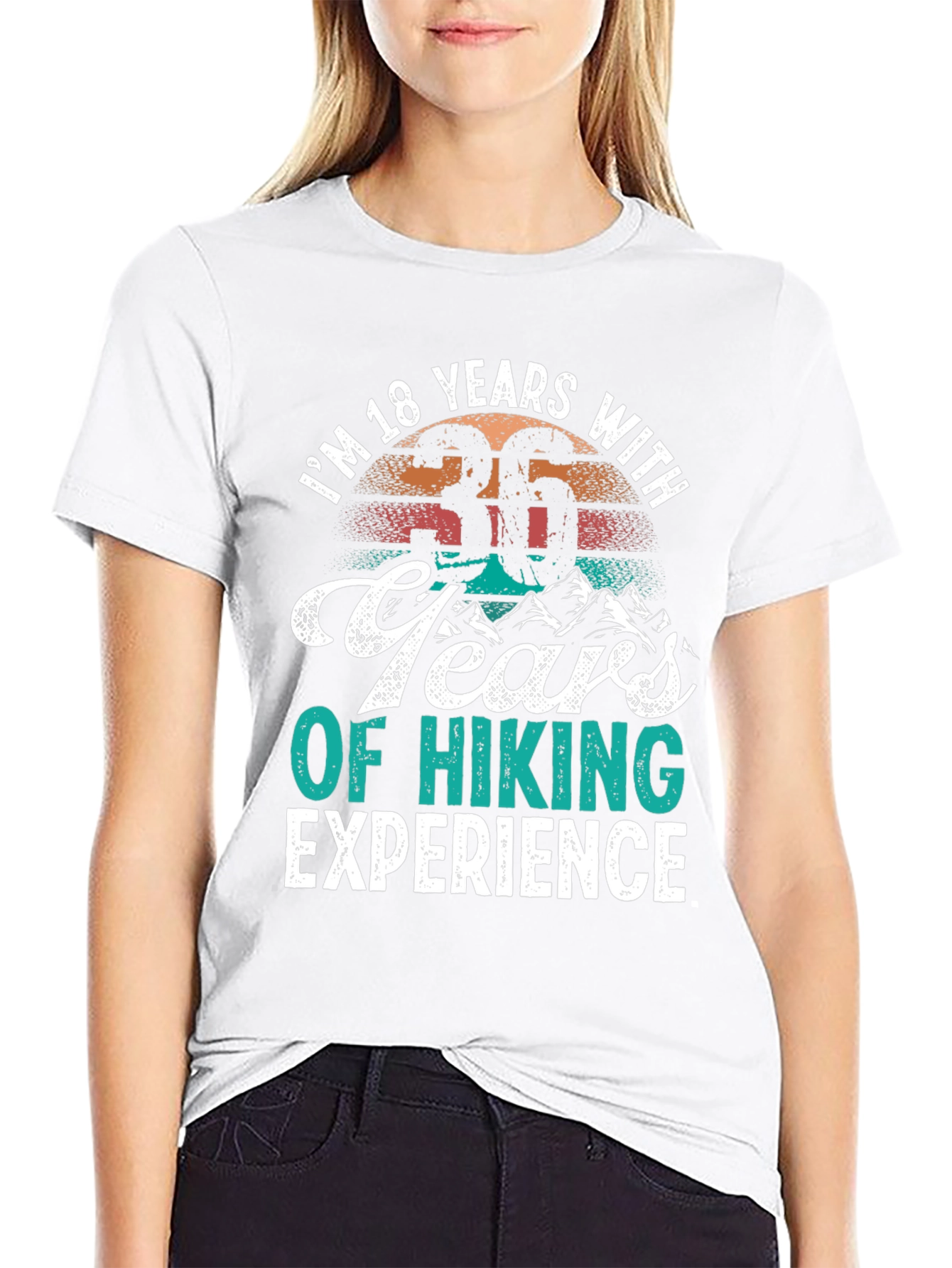 18 Years with 36 Years Hiking Tee