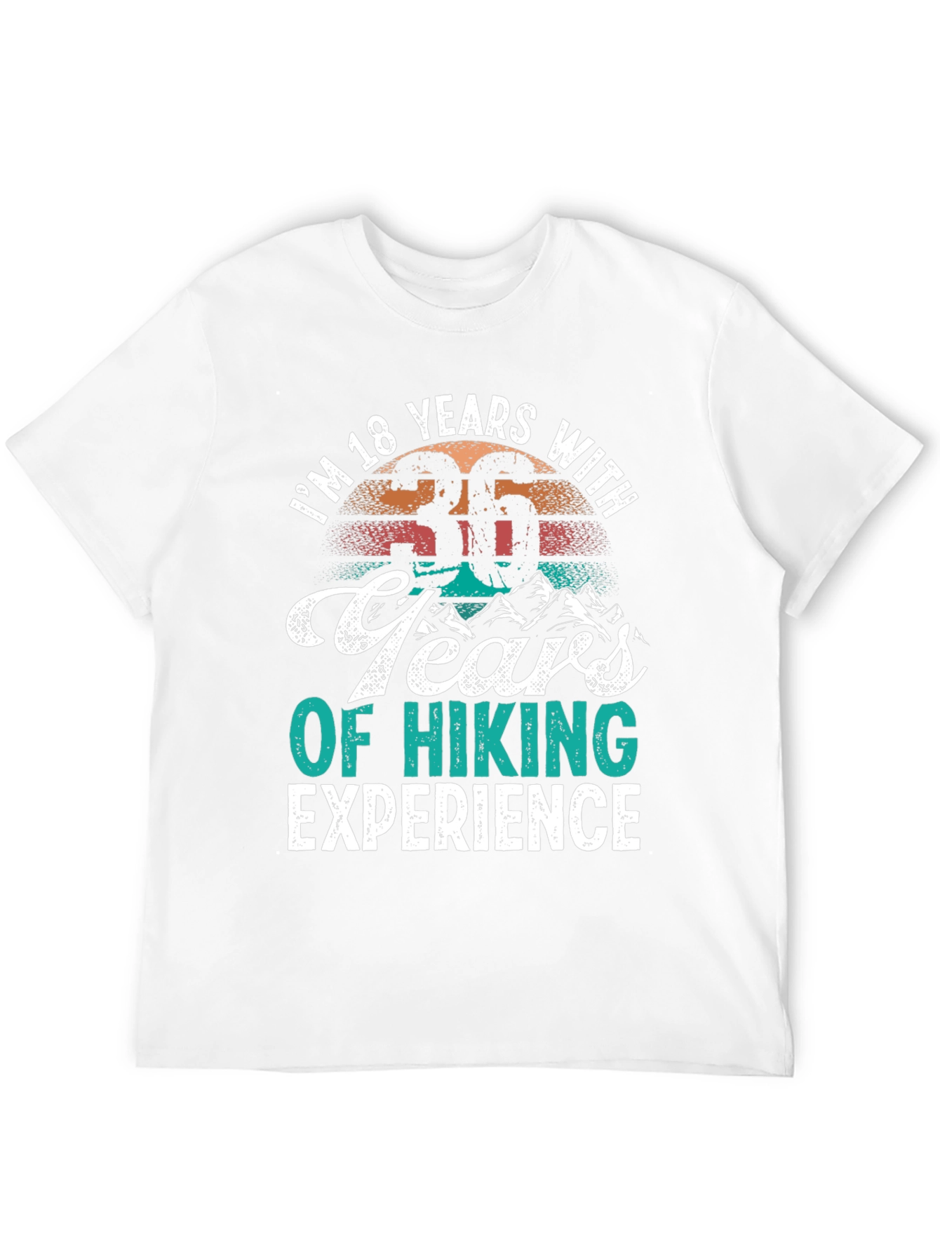 18 Years with 36 Years Hiking Tee