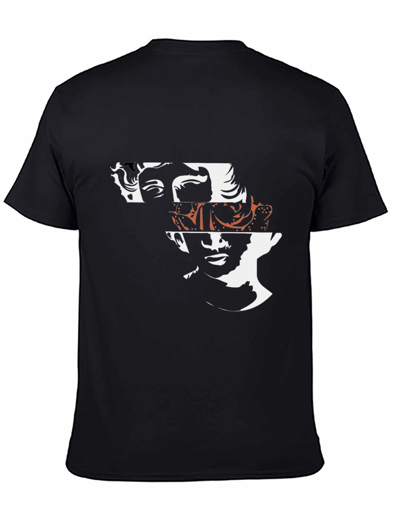 Abstract Face Graphic Tee