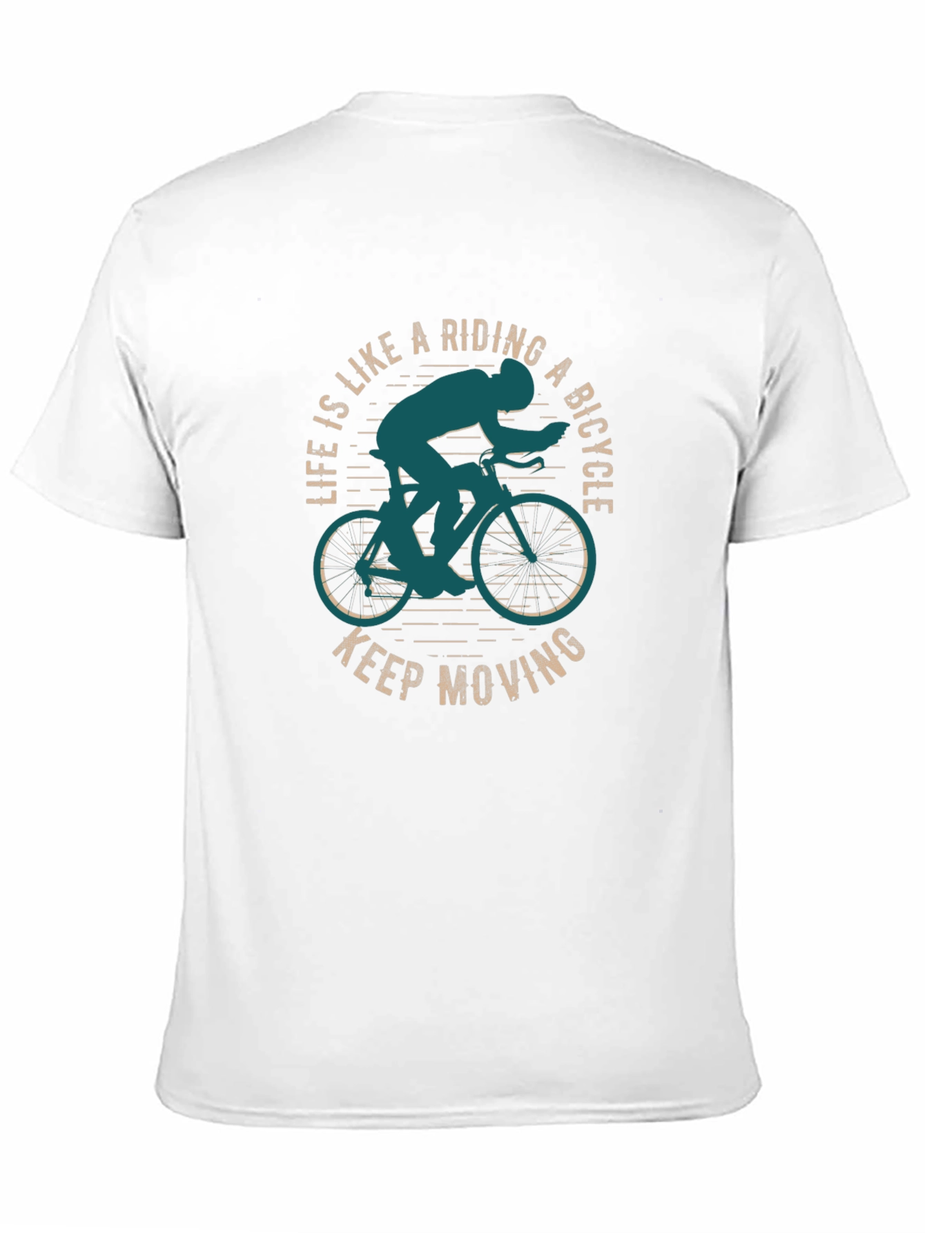Life is Like Riding A Bicycle Graphic Tee