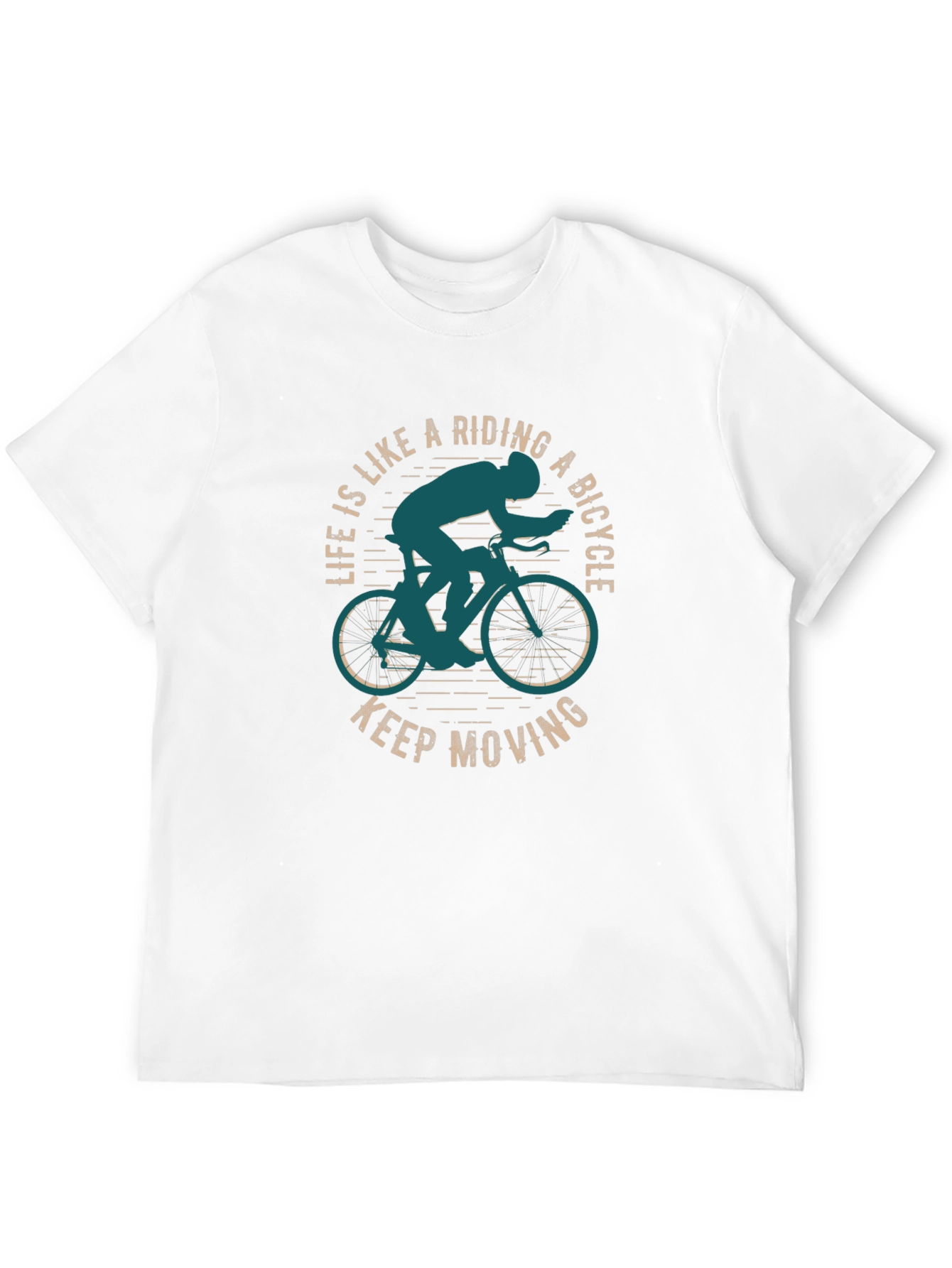 Life is Like Riding A Bicycle Graphic Tee