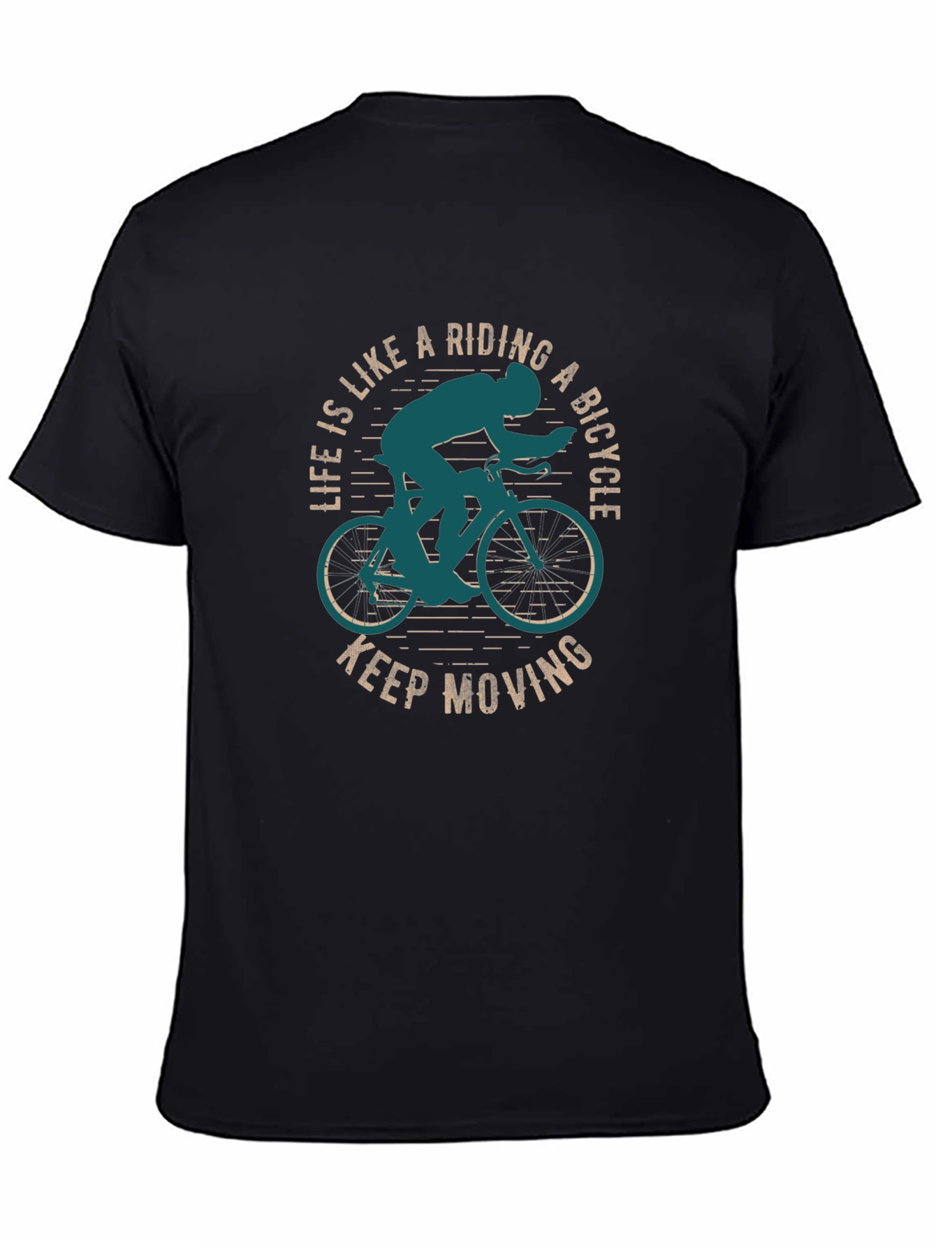 Life is Like Riding A Bicycle Graphic Tee