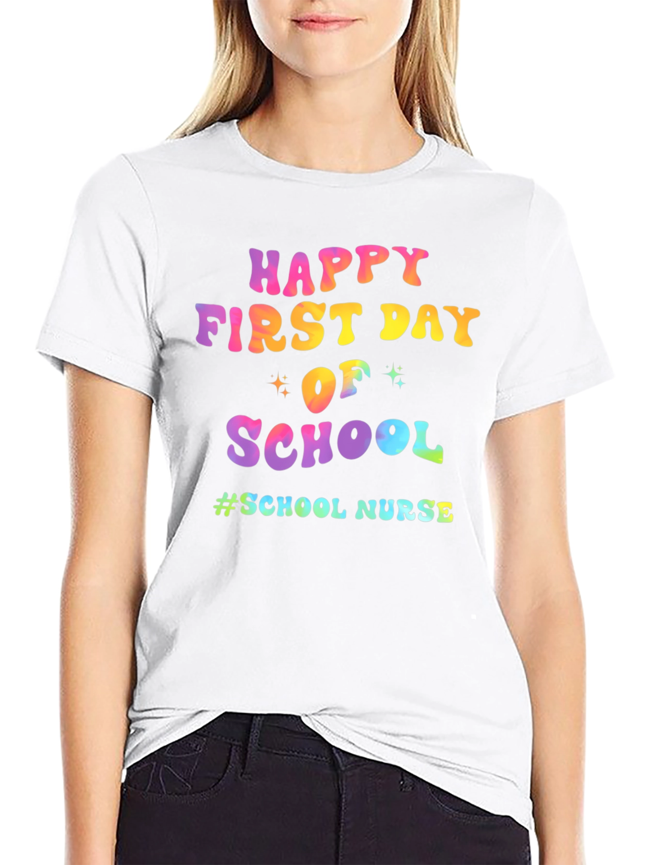 Happy First Day of School Nurse T-Shirt