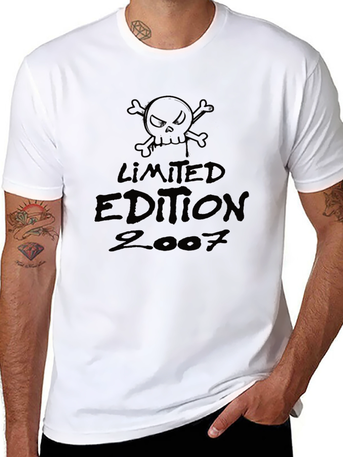 Limited Edition 2007 Black Graphic Tee