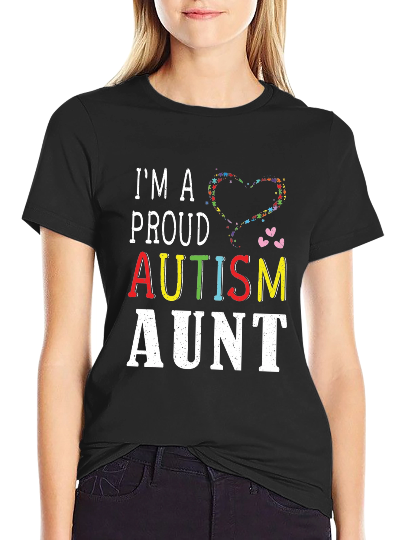 Proud Autism Aunt T-Shirt