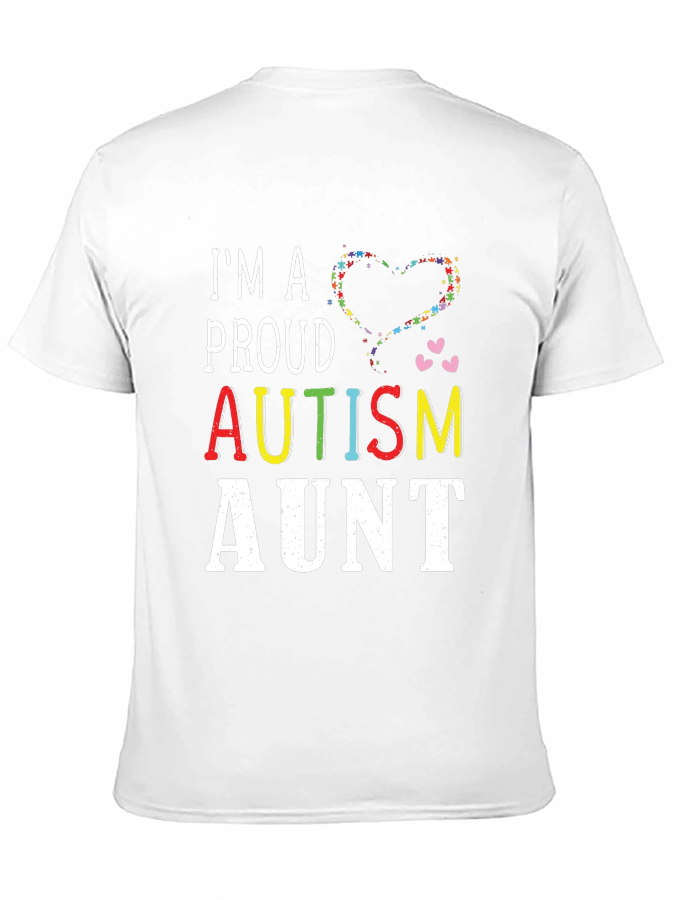 Proud Autism Aunt T-Shirt